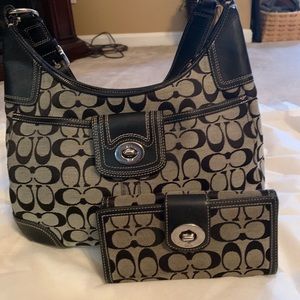 Coach Purse and matching wallet